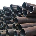 Oiled Welded Steel Pipe Round Low Carbon Steel Tubing 1200mm Diameter