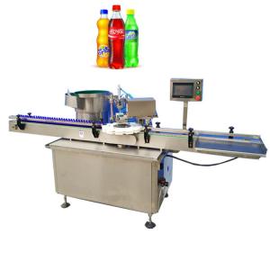 China Electric Driven Type Bottle Capping Machine Capping For Plastic And Glass Bottles factory