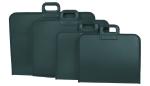 Professional PVC Art Portfolio Holder , Four Size Art Portfolio Carrying Case