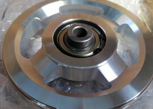 China Oxidation Treatment Alloy Fitness Pulley / CNC Polished Gym Pulley Wheels factory