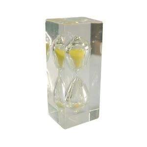 China Resin Acrylic Hourglass 1 Minute - 10 Min Sand Timer Hourglass factory