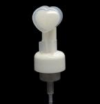 43mm Foam Bottle Brush Silicone Face Wash With Brush Facial Cleanser Brush Pump