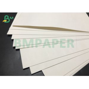 60PT 80PT Bleached White Pulpboard Sheets For Drink Coasters Material