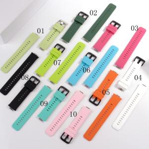 China Huawei Watch Smart Watch Strap Silicone Rubber With Connector factory