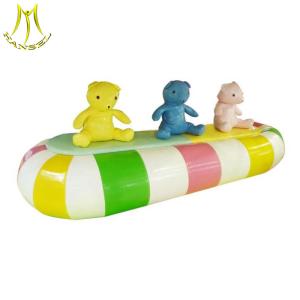 China Hansel soft play area used indoor playground equipment children play game soft carousel factory