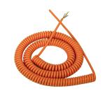 Copper Conductor PVC Sheath Flame Retardant Extension Lead Spiral Curly Spring