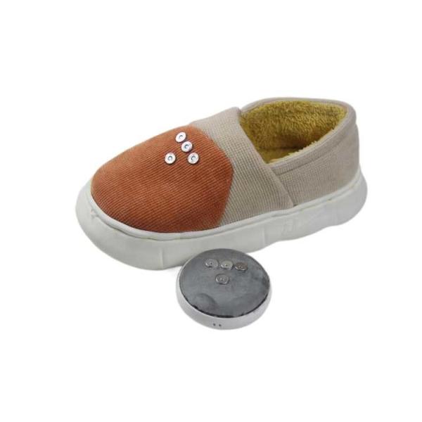 Best Usb Rechargeable Battery Heated Winter Graphene Far Infrial Electrically Heated Cotton Shoes For Women