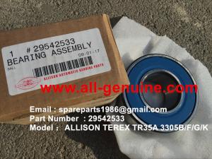 China ALLISON TRANSMISSION 29542533 BEARING TEREX NHL DUMP TRUCK TR35 TR50 TR60 TR100 3305B 3305F 3303 3307 TR45 TR70 MT4400 factory