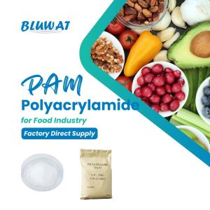 China Polyelectrolyte Cationic Polyacrylamide Cpam For Food Processing Industry factory