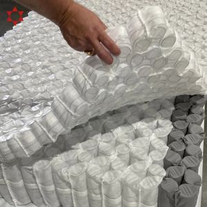 China Factory Customization Mattress Spring 1-7 Zoning Pocket Spring of Glueless Spring factory