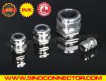 IP68 Watertight Copper Cable Glands, PG7~PG48 Adjustable Metallic Gland