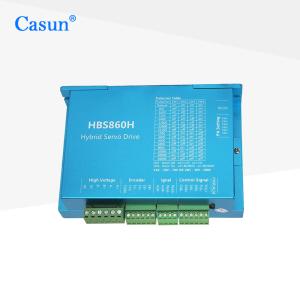 China HBS860H Closed Loop Stepper Driver Casun NEMA 34 Stepper Motor Driver factory
