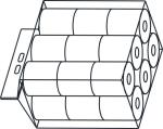 PE Precast Bag Toilet Paper Packing Machine Bundling Rolls
