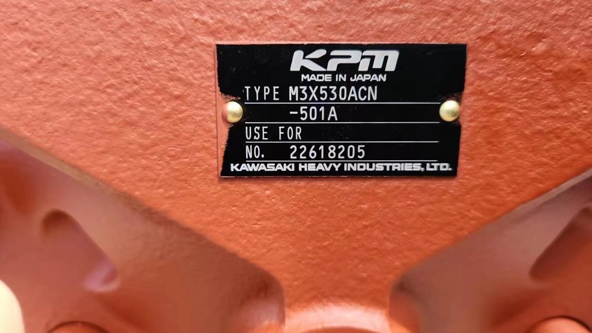 kawasaki KPM M3X530ACN-501A Hydraulic Axial Piston Motor M3X M3B M3X200 M3X280 M3X530 M3X800 M3X800ACM-XV0060