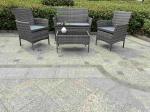 4 Seater Rattan Garden Table And Chairs Wicker Table Chairs Garden Furniture Set