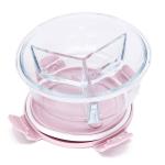 Glass Fruit Bowl Lunch Box Fruit Salad Food Storage Bowl Microwaveand Dishwasher