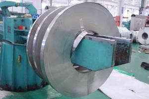 China 201 / 410 BA Cold Rolled Stainless Steel Strips with Slit Edge , PVC Coated factory