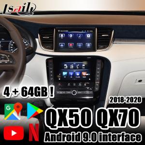 China Lsailt PX6 4GB CarPlay&amp;Android Auto interface with Netflix , YouTube, Android Auto for 2018-now Infiniti QX50 QX70 factory