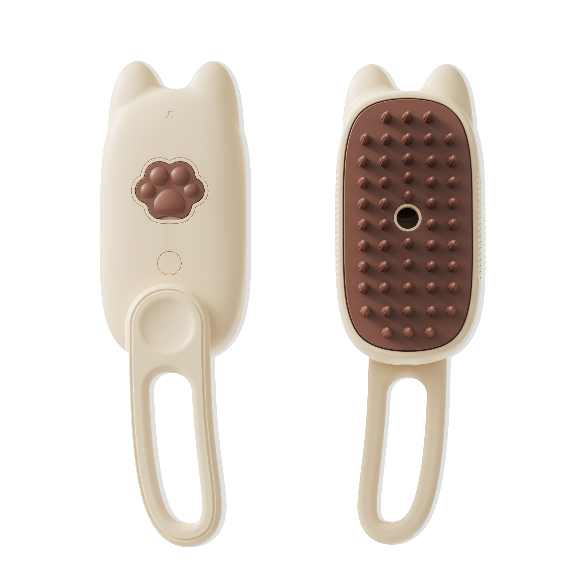 Pet Grooming Brush Cats Long Handle Electric USB Water Spray Steam Comb Dog Hair Cleaner
