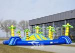 15m dia. tropic sea beach giant kids N adults inflatable water park with hill