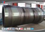 Rough Machining Forged Cylinder Double Flange Barrel 5000mm 6000T