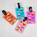 2018 New Hot Product Custom PVC Luggage Tag for passport holder