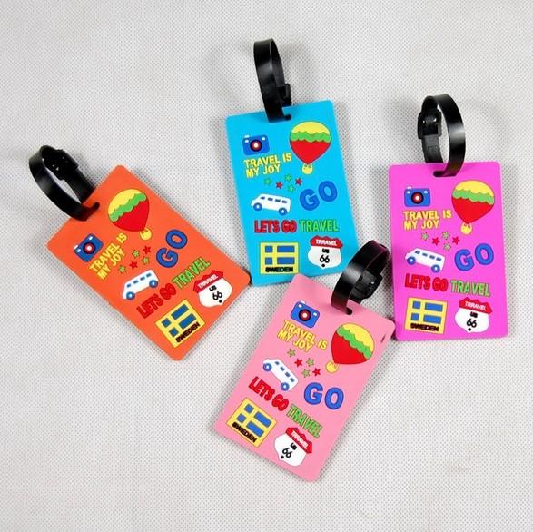China 2018 New Hot Product Custom PVC Luggage Tag for passport holder factory