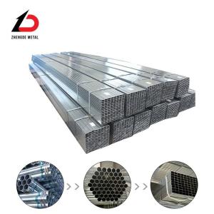 China ASTM DN60 80 Sch.20 40 Galvanized Round Pipe Square Rectangle Galvanized Square Tube Thin Wall Thick Wall Large Diameter Galvanized Welded Steel Pipe factory