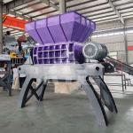 Waste Iron Shredder Machine CE Approval Carbon Steel Metal Chipper Machine