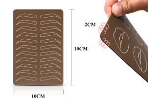 China Microblading Inkless Artificial Practice Skin Double Sides Tattoo Practice Skin factory