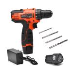 1300mAh Handheld Power Drills 12v Cordless Drill Set 25N.M 18+1 Gear