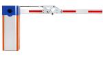 Keyhole design waterproof AC110V / 220V Automatic Vehicle Barrier Gate For