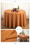 Dobby Pattern Restaurant Table Cloth For Banquet Conference