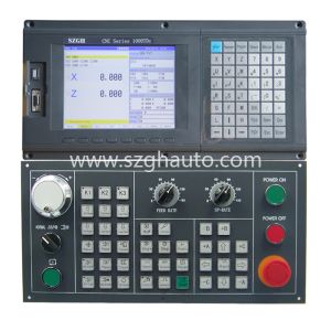 China 3 axis standard and updated series CNC Lathe Controller supporting PLC Macro and ATC function factory