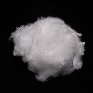 China Customized Color Flame Resistant Fiber 64mm Polyester Staple Fibres For Filling factory