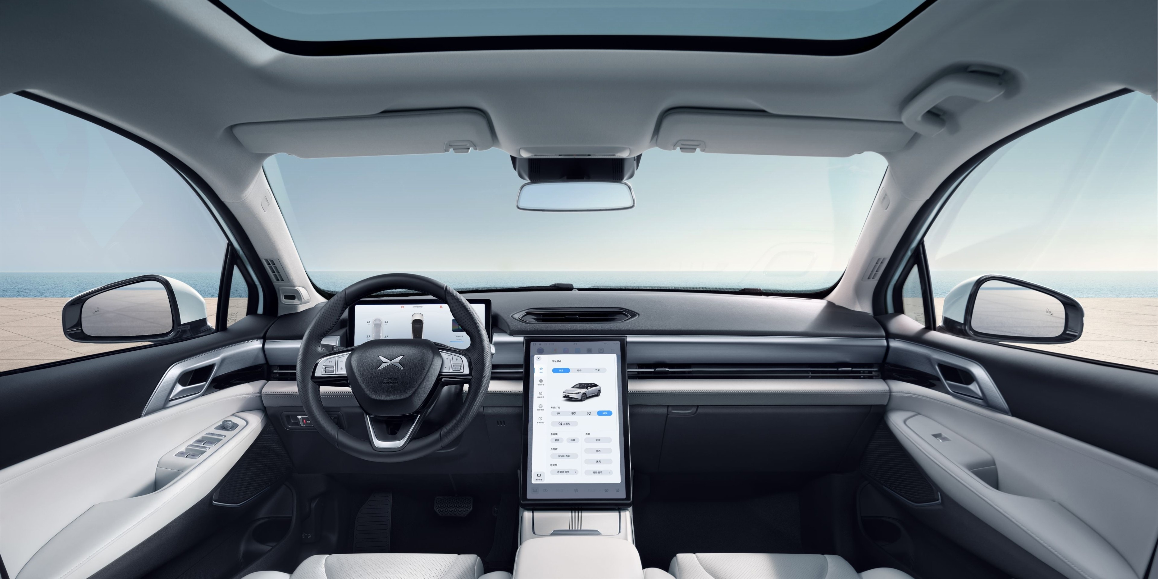 Xpeng P5 2023 New Electric Car with Max Speed of 170km/h and Fast Charging in 0.5 Hours