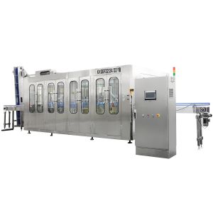 6000BPH 8000BPH Monoblock Liquid Filling Machine Particles Dosing Function