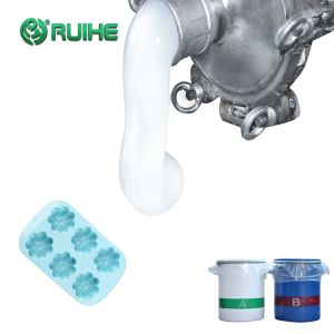 China High Strength Smooth Surface Liquid Silicone Rubber Material Tear Resistant on sale