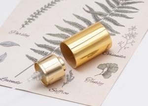 China 22mm Mist Spray Perfume Sprayer Pump Gold Aluminum Cap factory