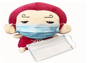 China Anti Virus Disposable Non Woven Antiviral Face Mask Nonsterile Medical Examination factory