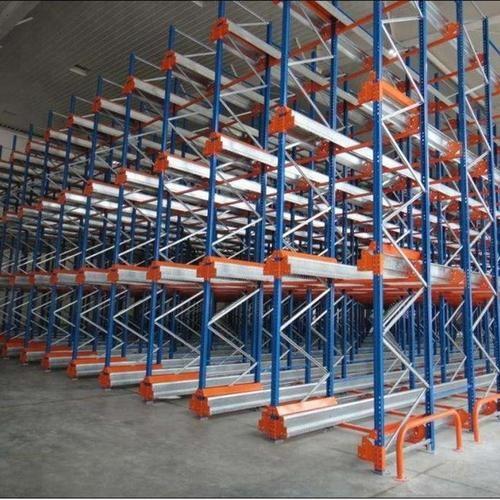 Upright Beam Steel Pallet Rack Storage Systems Transport Convenient Corrosion