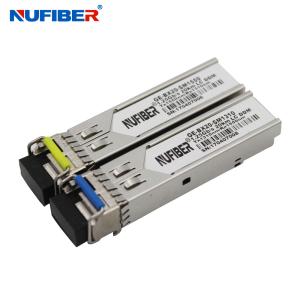China LC Connector 1.25G SFP Transceiver 20km 1310nm 1550nm 3 Years Warranty factory