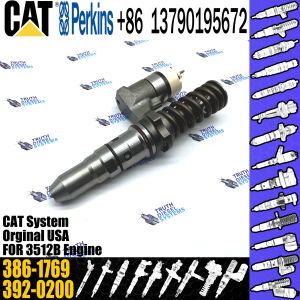 China CAT 3508B/3512B/3516B engine fuel injector 250-1314 386-1766 386-1769 with genuine packing factory