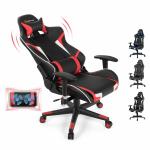Adjustable Height Computer Gaming Racing Chair for Office Ergonomic Gaming