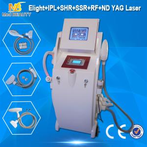 China Salon E-Light Ipl RF Hair Removal Machine / Elight Ipl Rf Nd Yag Laser Machine factory