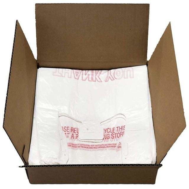 30 micron 40 micron Recycled Plastic Shopping Bags 0.07 0.08 0.09mm