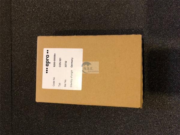 Epro CON021 Eddy Current Signal Converter 9200 – 00006 CON 021 Air Gaps