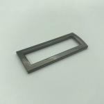 Silver Grey Color 1 Inch Metal Hook Buckle Custom Logo Service