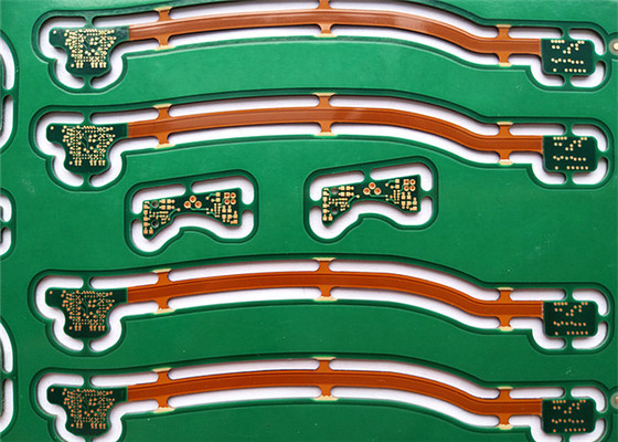 Regid Flexible Multilayer Fr4Green Soldermask Printed Circuit Boards ,pcb