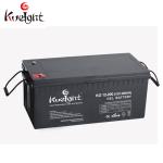 Solar Deep Cycle Gel Battery 200ah 12v Telecom Ups Gel Lead Acid Battery